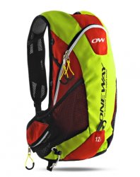 One Way Run Hydro Backpack 12 L yellow-red