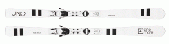 OneMore Uno + vázání Vist VSS311 white-white-black + deska Vist Speedsystem