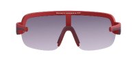 POC Aim Prismane Red/Clarity Road/Sunny Silver