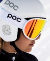 POC Retina Big Clarity Hydrogen White / Spektris Orange