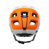 POC Tectal Race MIPS NFC Hydrogen White/Fluorescent Orange AVIP