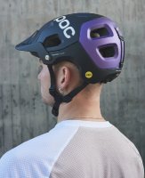 POC Tectal Race MIPS Uranium Black/Sapphire Purple Metallic/Matt