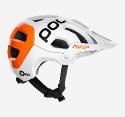 POC Tectal Race SPIN NFC Hydrogen White/Fluorescent Orange AVIP