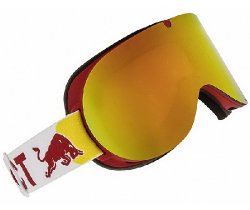 Red Bull Spect BONNIE-005, matt red frame/white headband, lens: red snow CAT2