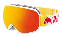 Red Bull Spect Magnetron-003, matt white frame/white headband, lens: red snow CAT2