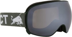 Red Bull Spect MAGNETRON-014, matt olive green frame/oliv green headband, lens: silver snow CAT3