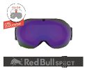 Red Bull Spect MAGNETRON ACE-001,  matt black, lens: purple snow CAT2