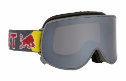 Red Bull Spect MAGNETRON EON-010, matt metalic grey frame/grey headband, lens: silver snow CAT3