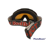 Red Bull Spect Shelter-002, matt black/red snow-orange with red Flash
