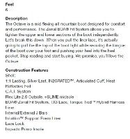 Ride Octave BOA black Ride Octave BOA black