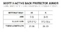 Scott Back Protector JR X-Active 14/15