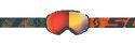 Scott Faze II sombre green - pumpkin orange / enhancer red chrome