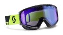 Scott Level black - neon yellow / illuminator blue chrome