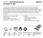 Scott Superguide 95 W's