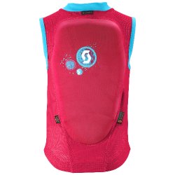 Scott Vest Protector JR Actifit berry pink/bermuda blue print