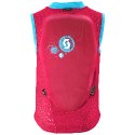 Scott Vest Protector JR Actifit berry pink/bermuda blue print