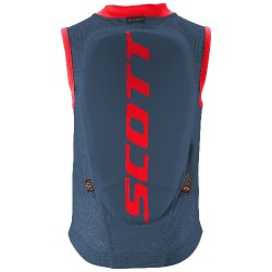 Scott Vest Protector JR Actifit eclipse blue/burnt red