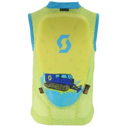 Scott Vest Protector JR Actifit macew green/bermuda blue print