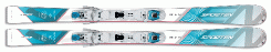 Sporten Iridium 5 W + vázání Vist VSP 311 white-blue-transparent