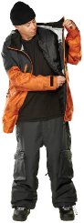 ThirtyTwo TM-3 Jacket 25/25 black/orange