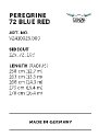 Völkl Peregrine 72 blue-red + vázání Marker rMotion3 12 GW black 24/25