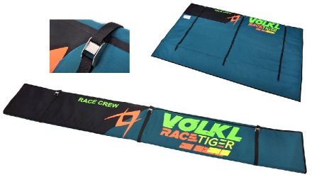 Völkl Race 4Pair Ski Bag 230 cm Padded fir green