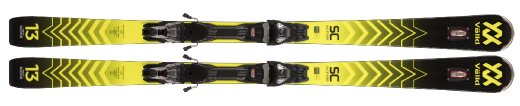 Völkl Racetiger SC Black + vázání Marker vMotion 12 GW yellow