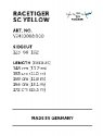 Völkl Racetiger SC Yellow + vázání Marker vMotion 12 GW black-yellow 24/25