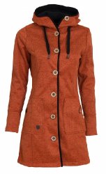 Woox Woolshell Ladies´ Button Orange